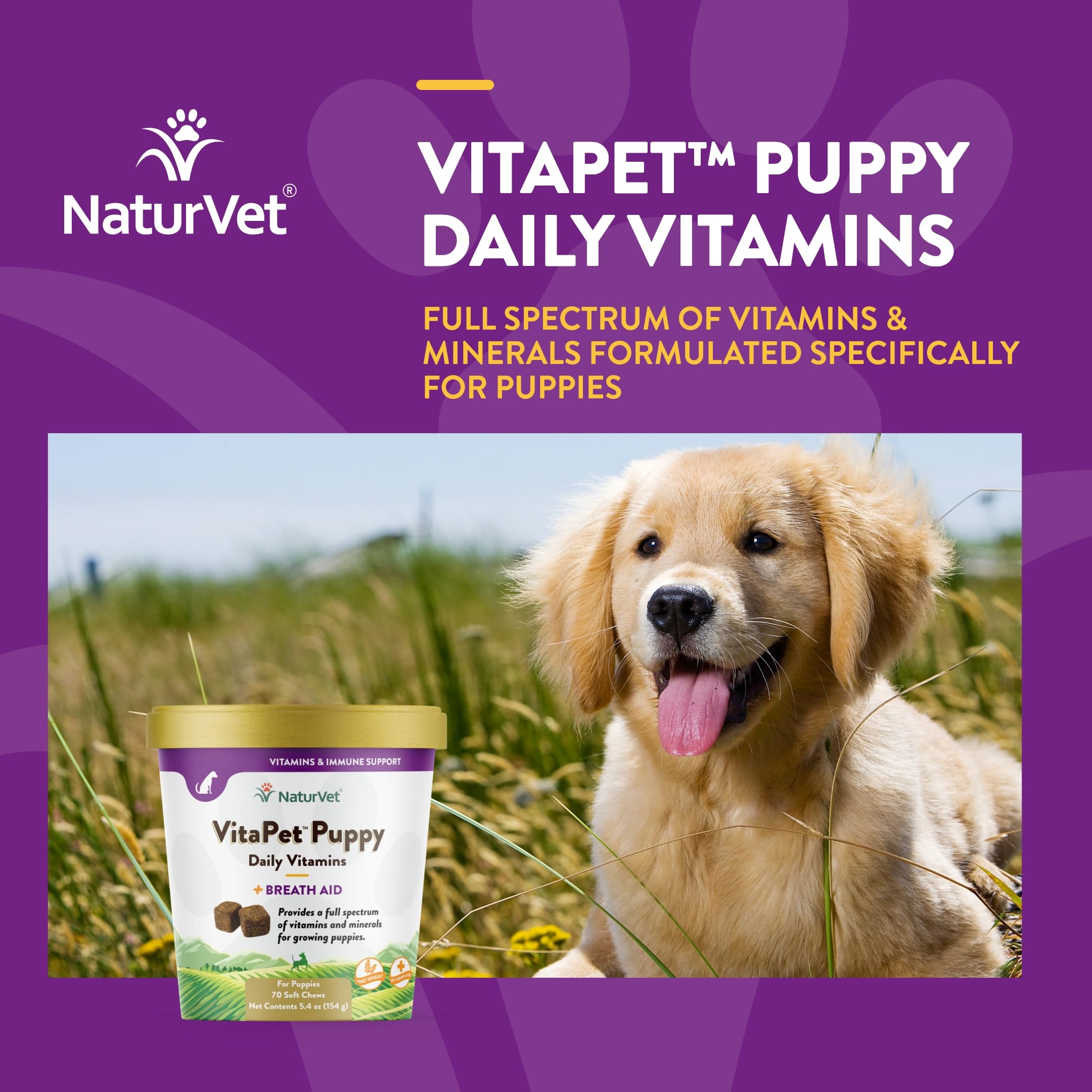 Foto 5 pulgar | Vitaminas Para Perros Naturvet Vitapet Puppy Daily 70 Soft Chews - Venta Internacional.