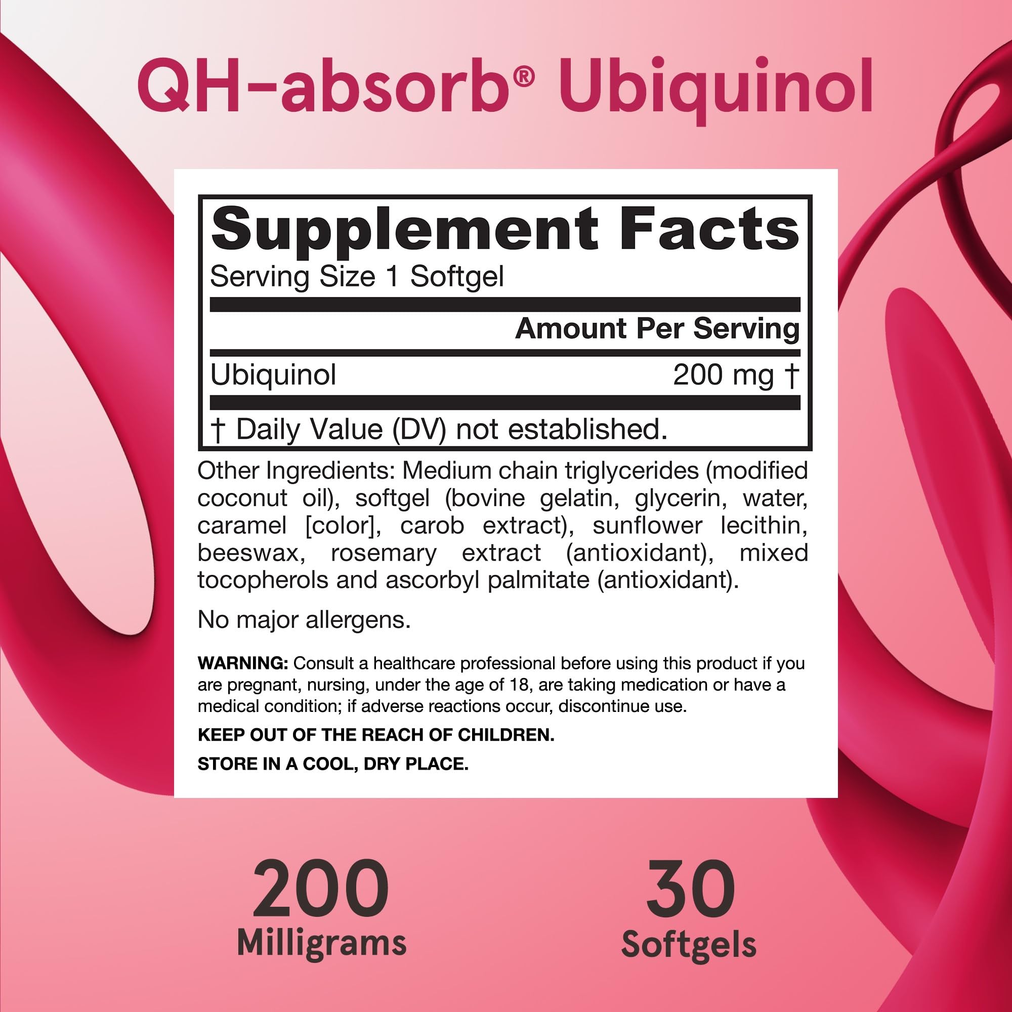 Foto 7 pulgar | Suplemento Jarrow Formulas Qh-absorb Ubiquinol 200 Mg 30 Cápsulas Blandas - Venta Internacional.