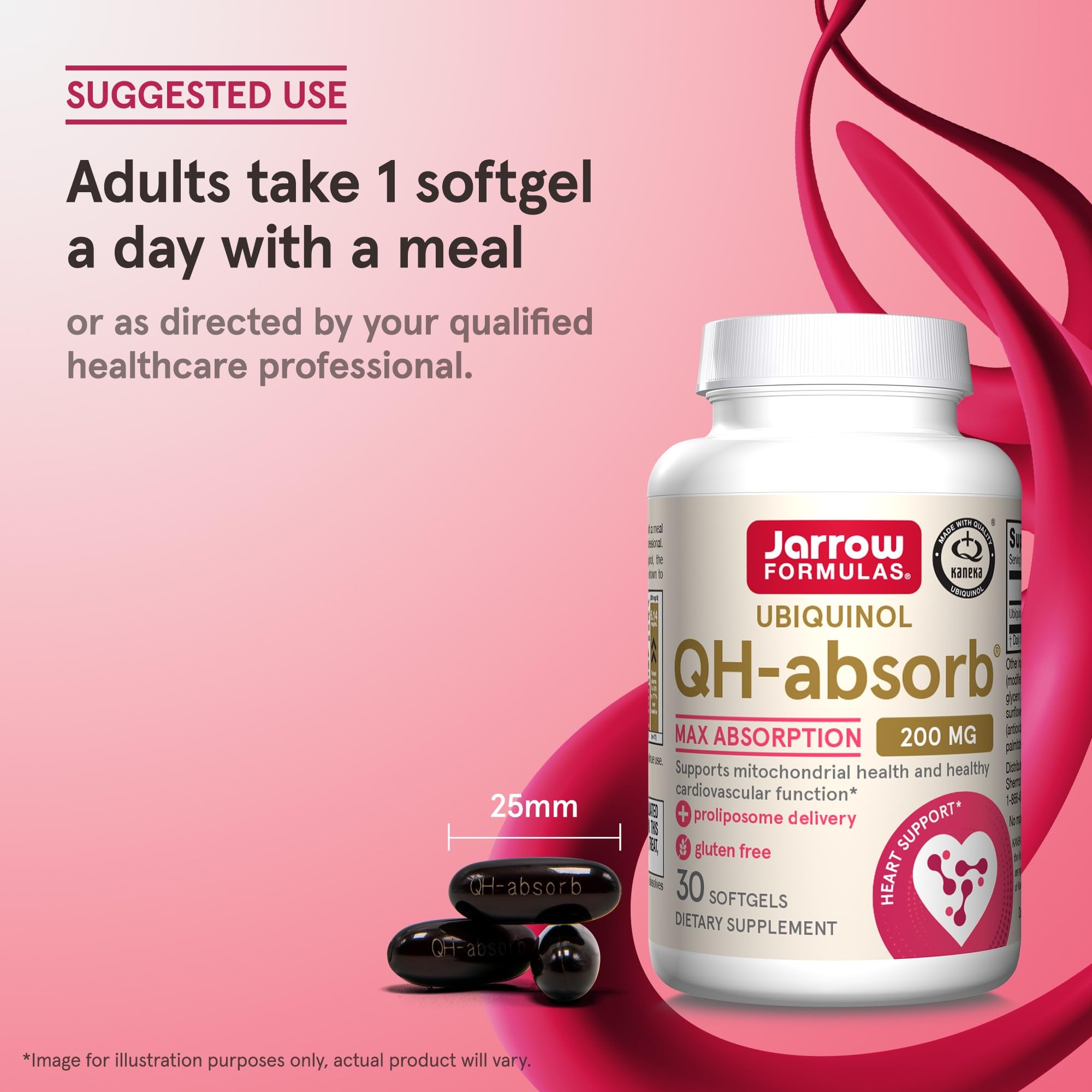 Foto 8 pulgar | Suplemento Jarrow Formulas Qh-absorb Ubiquinol 200 Mg 30 Cápsulas Blandas - Venta Internacional.