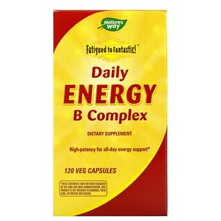 Foto 1 | ¡complementa Nature's Way Fatighed To Fantastic! Daily Energy B Complex, 120 Cápsulas Vegetarianas - Venta Internacio