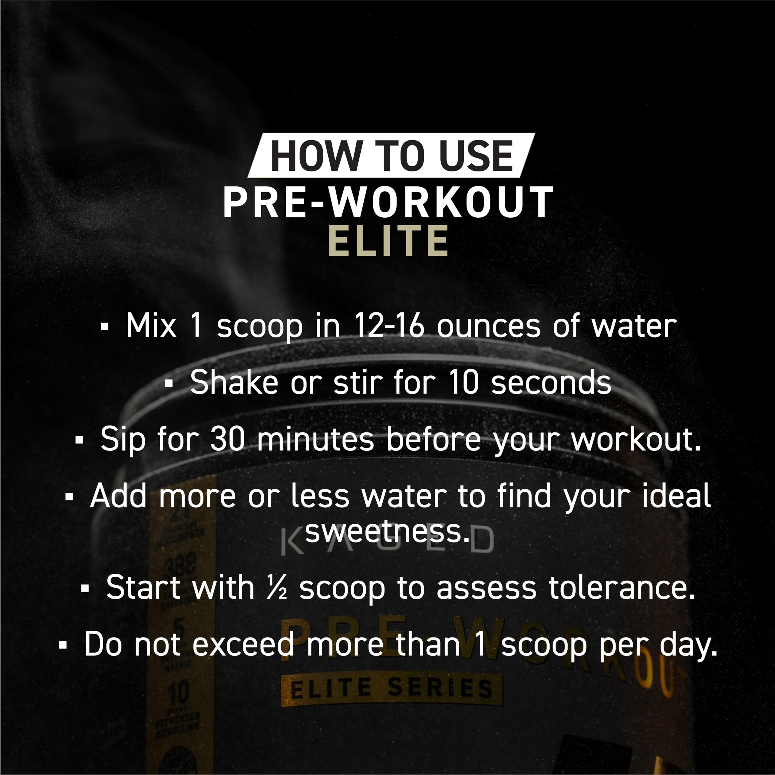 Foto 5 | Polvo Pre Workout Kaged Pre-kaged Elite Glacier Grape - Venta Internacional.