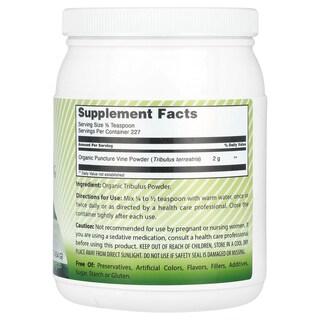 Foto 2 | Suplemento Amazing India Organic Tribulus 454 G (16 Oz) - Venta Internacional.