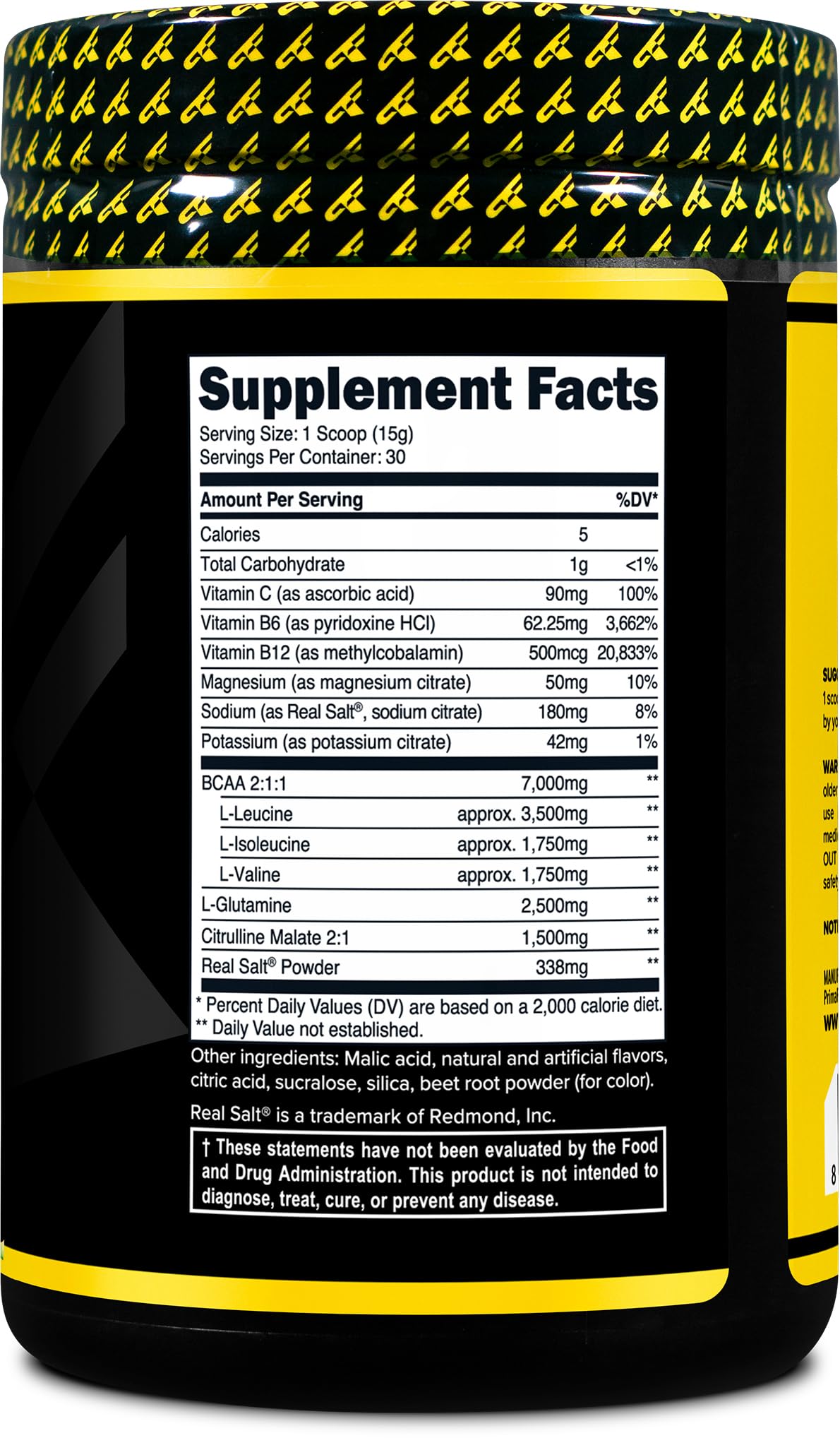 Foto 5 pulgar | Suplemento Primaforce Bcaa En Polvo, Sandía, 7000 Mg, 30 Porciones - Venta Internacional.