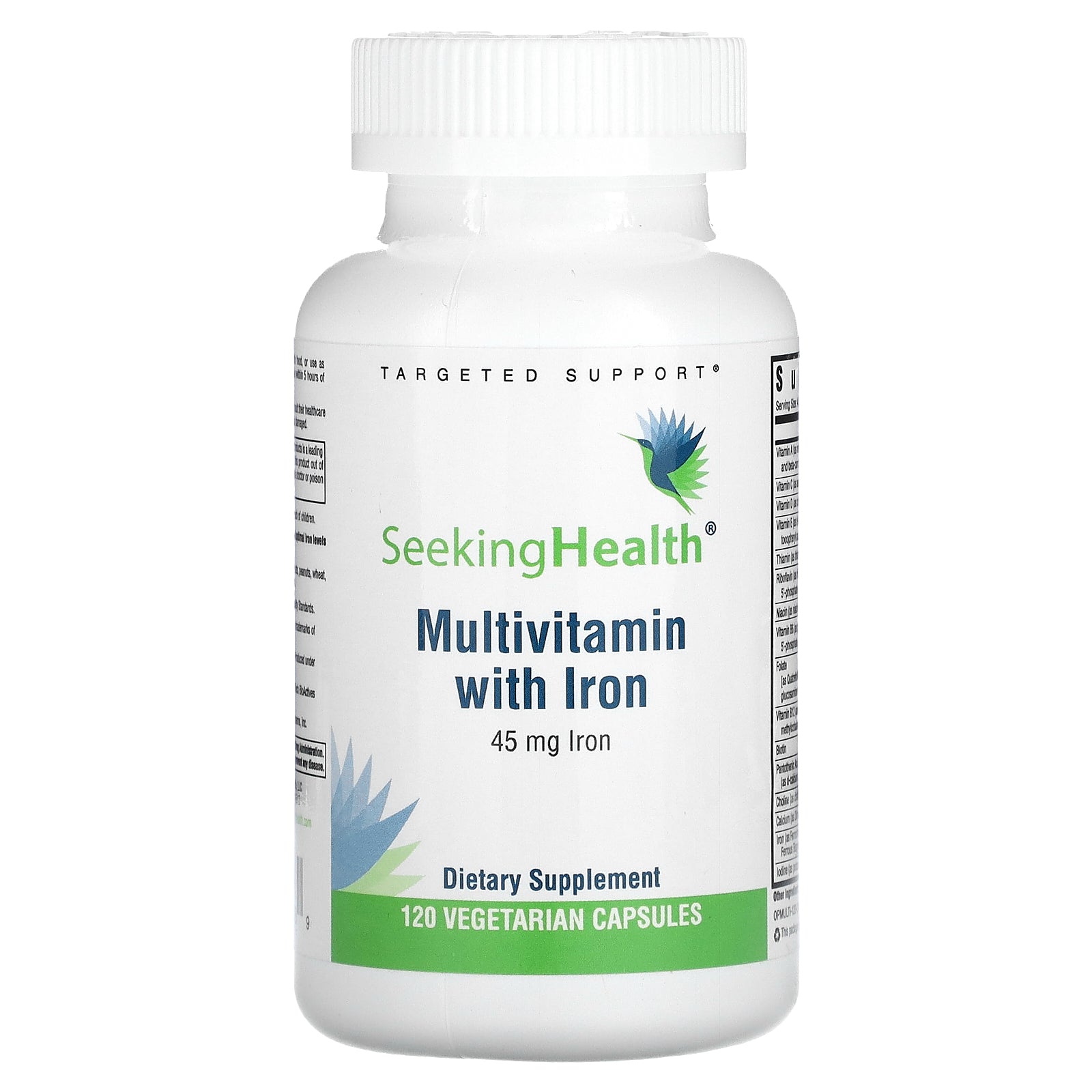 Foto 1 | Multivitamínico Con Hierro Supplement Seeking Health 120 Cápsulas - Venta Internacional.