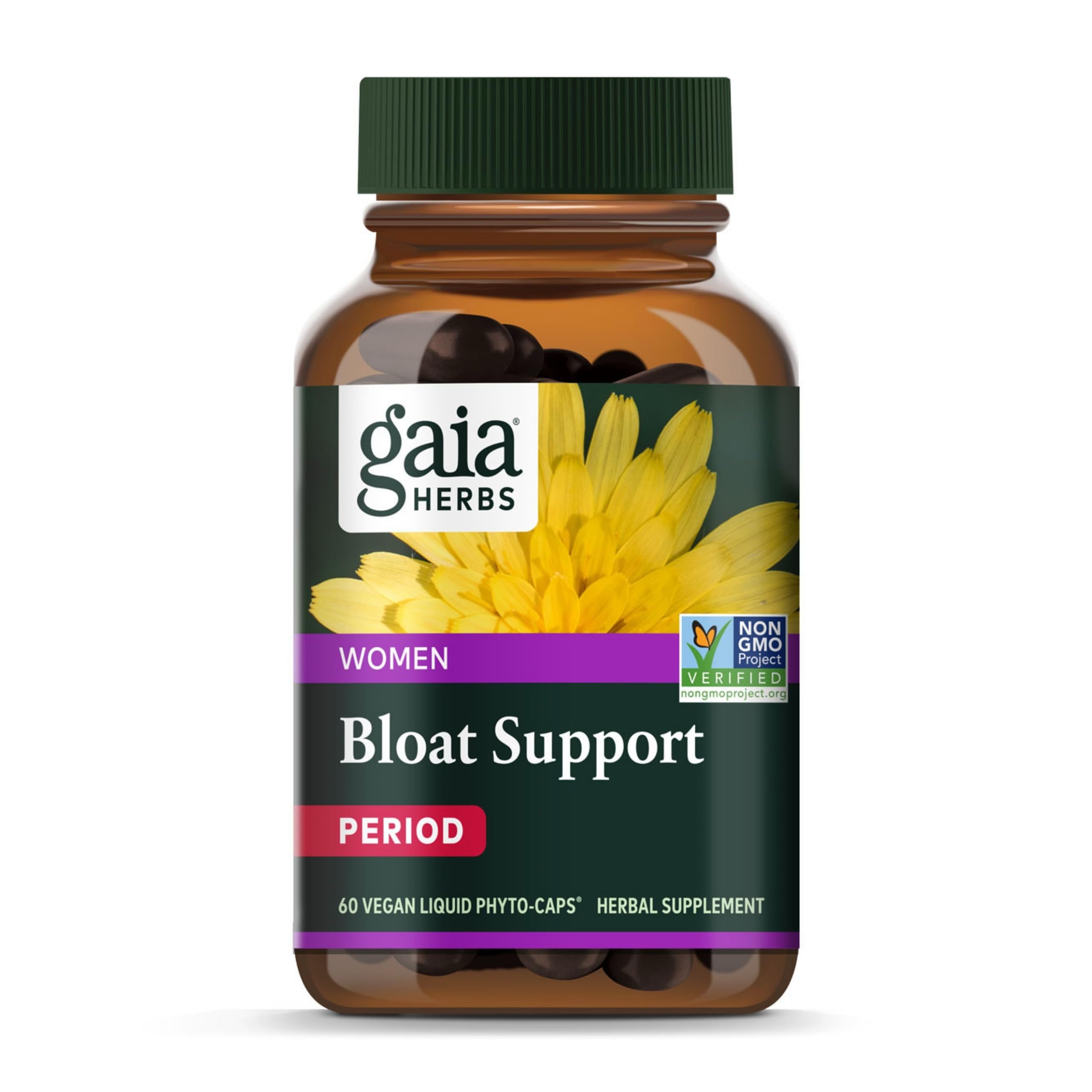 Foto 2 pulgar | Suplemento Gaia Herbs Bloat Support Para Mujeres, 60 Cápsulas Veganas - Venta Internacional.