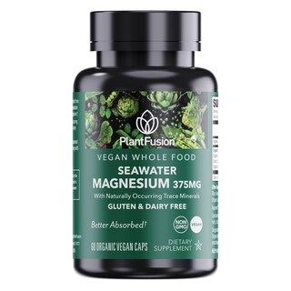 Foto 1 | Suplemento Plantfusion, Complejo Vegano De Magnesio, 375 Mg, 60 Cápsulas - Venta Internacional.
