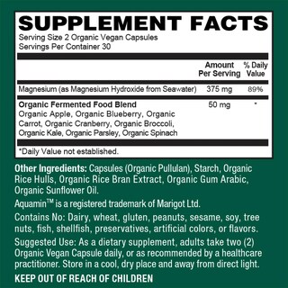 Foto 5 | Suplemento Plantfusion, Complejo Vegano De Magnesio, 375 Mg, 60 Cápsulas - Venta Internacional.