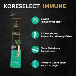 Foto 2 | Suplemento Herbal Koreselect Immune Con Extracto De Ginseng Rojo Coreano - Venta Internacional.
