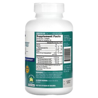 Foto 2 | Suplemento Oceanblue Omega-3 2100 Con Vitamina D 120 Cápsulas Blandas - Venta Internacional.
