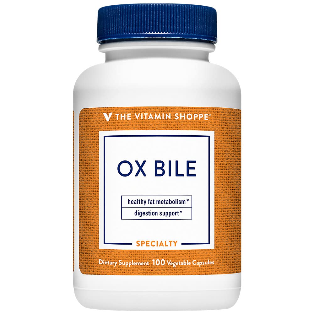 Foto 2 pulgar | Suplemento The Vitamin Shoppe Ox Bile 125 Mg 100 Cápsulas - Venta Internacional.