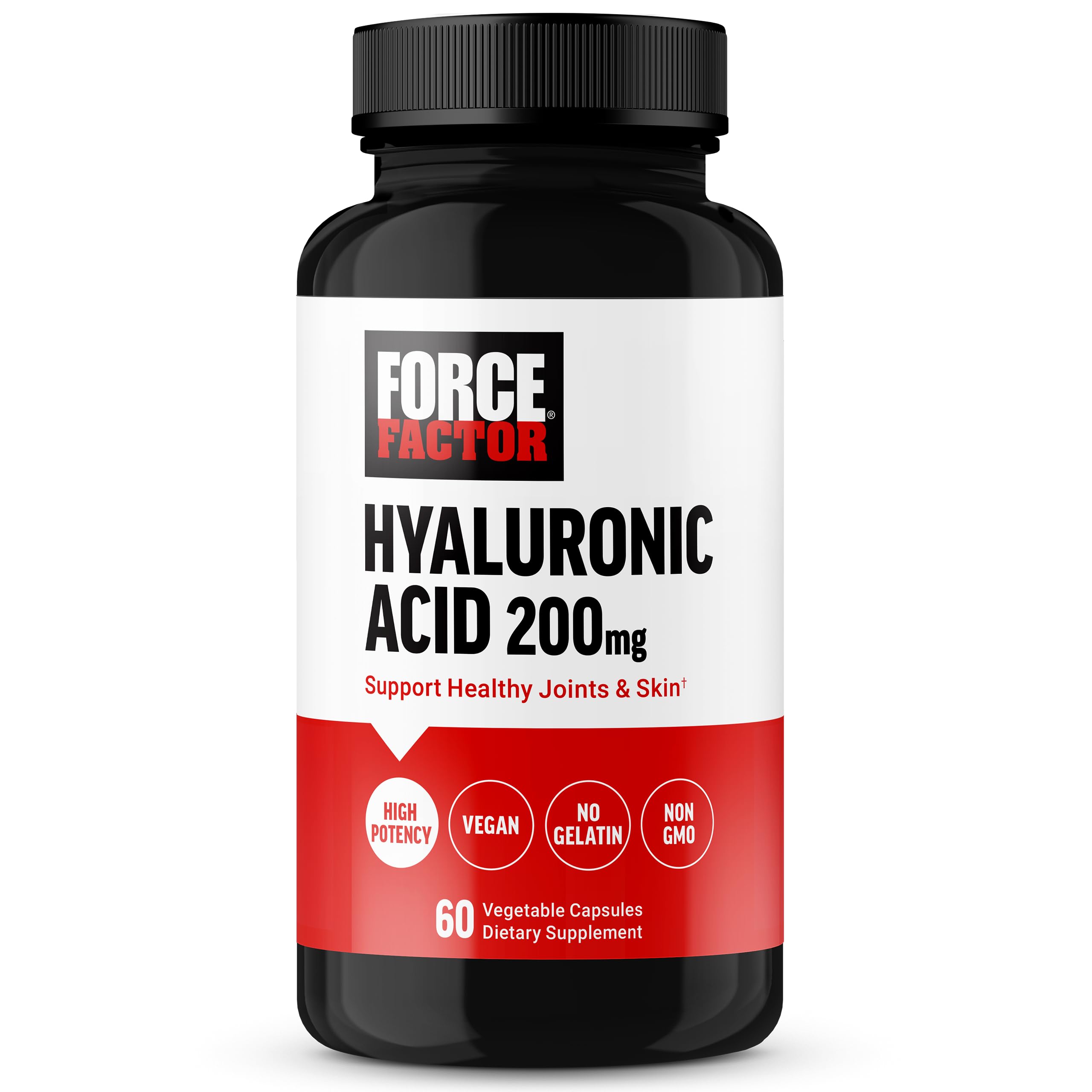 Foto 1 | Suplementos De Ácido Hialurónico Force Factor 60 Cápsulas - Venta Internacional.