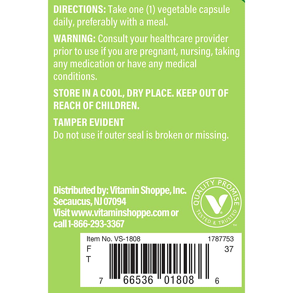 Foto 6 pulgar | Complemente El Extracto De Té Verde De Triple Concentración De Vitamin Shoppe - Venta Internacional.