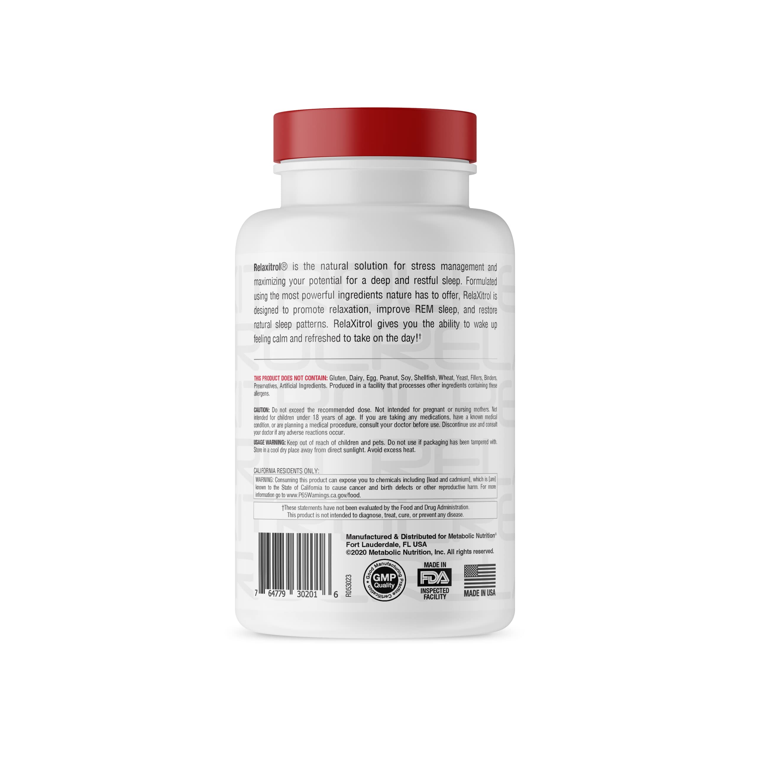 Foto 4 pulgar | Suplemento De Nutrición Metabólica: Relaxitrol, Relajación Y Sueño - Venta Internacional.