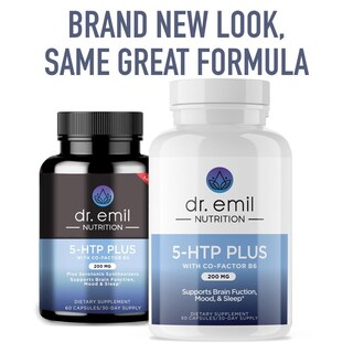Foto 5 | Suplemento Dr. Emil Nutrition 5-htp Plus 200 Mg con Sam-e 60 Cápsulas - Venta Internacional