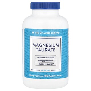 Foto 1 | Suplemento De Taurato De Magnesio The Vitamin Shoppe 180 Cápsulas - Venta Internacional.