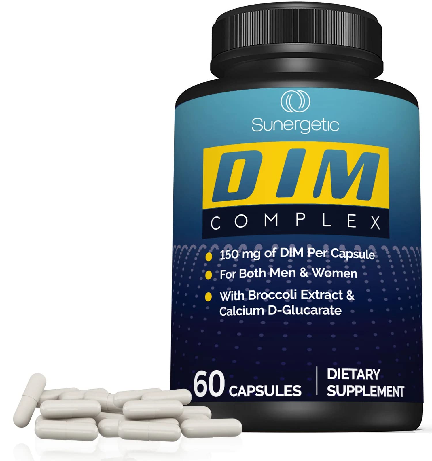 Foto 6 | Suplemento Sunergetic Premium Dim 150 Mg Con Brócoli 60 Cápsulas - Venta Internacional.