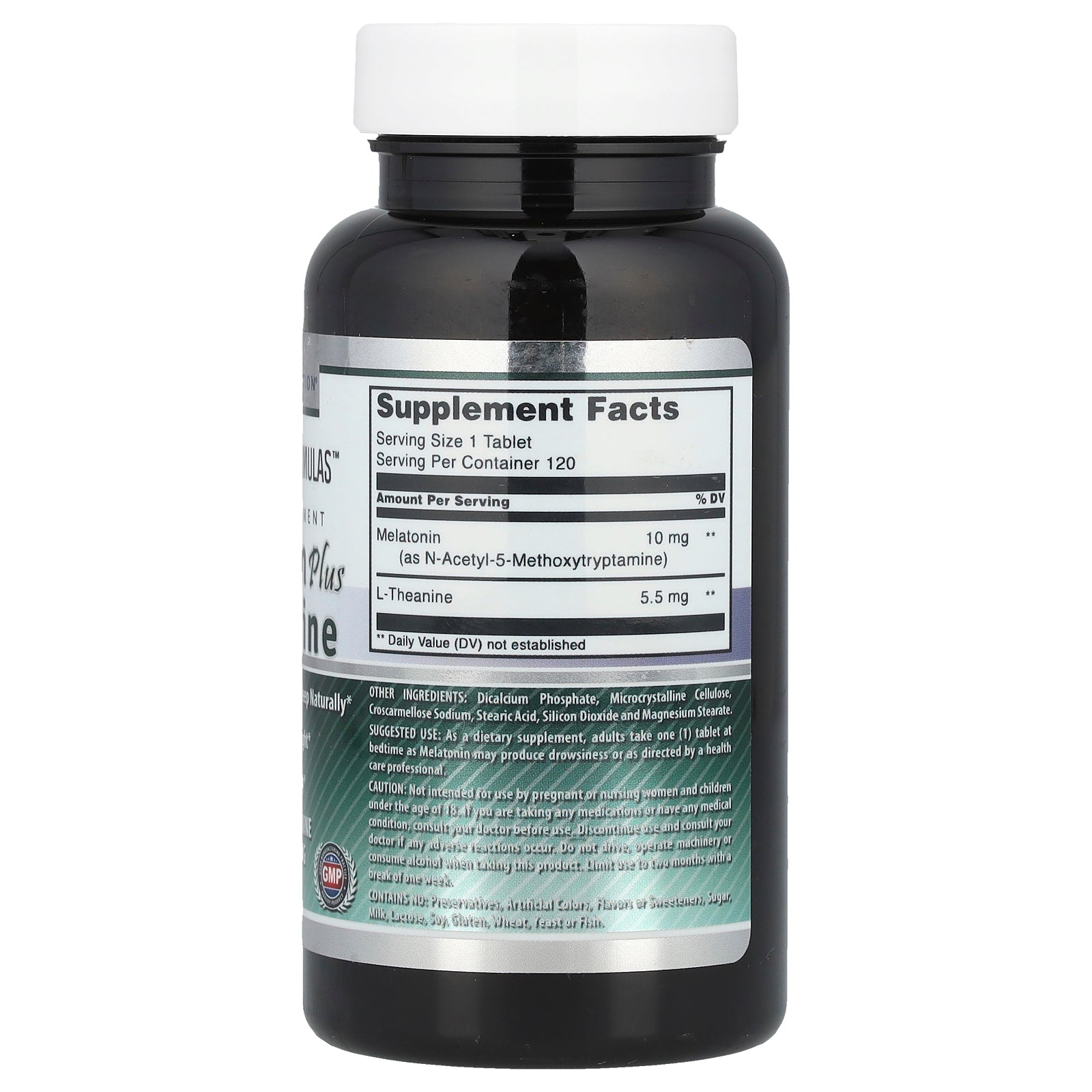 Foto 2 | Suplemento Amazing Nutrition Melatonin Plus L-teanina 120 Comprimidos - Venta Internacional.
