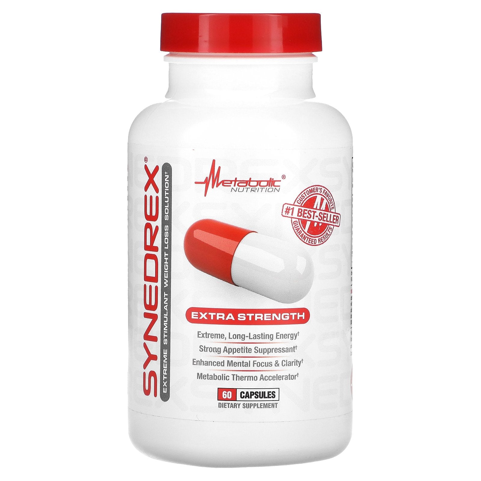 Foto 2 pulgar | Solución Para Bajar De Peso Metabolic Nutrition Synedrex 60 Cápsulas - Venta Internacional.