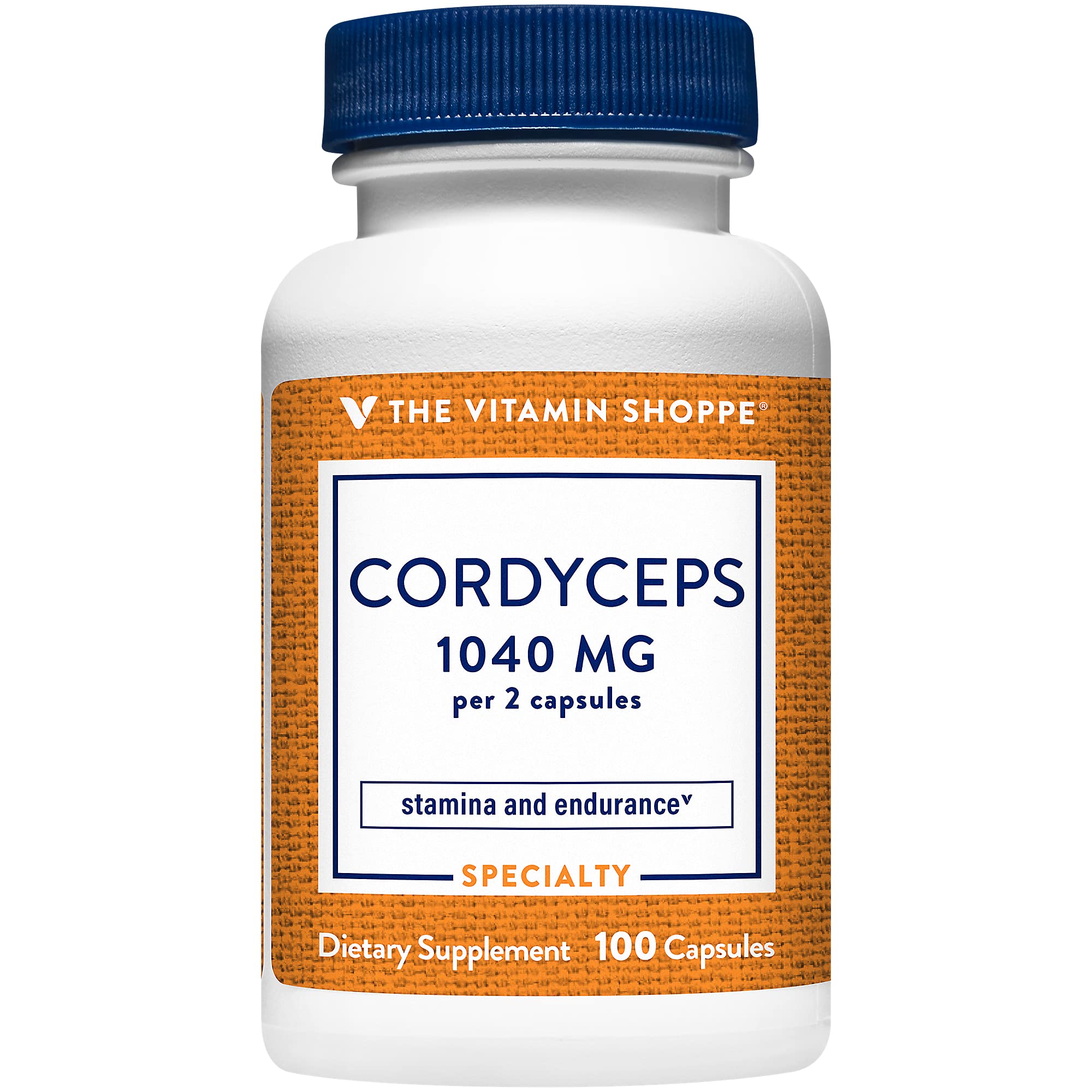 Foto 2 pulgar | Complementa El Hongo Cordyceps Vitamin Shoppe De 1.040 Mg - Venta Internacional.