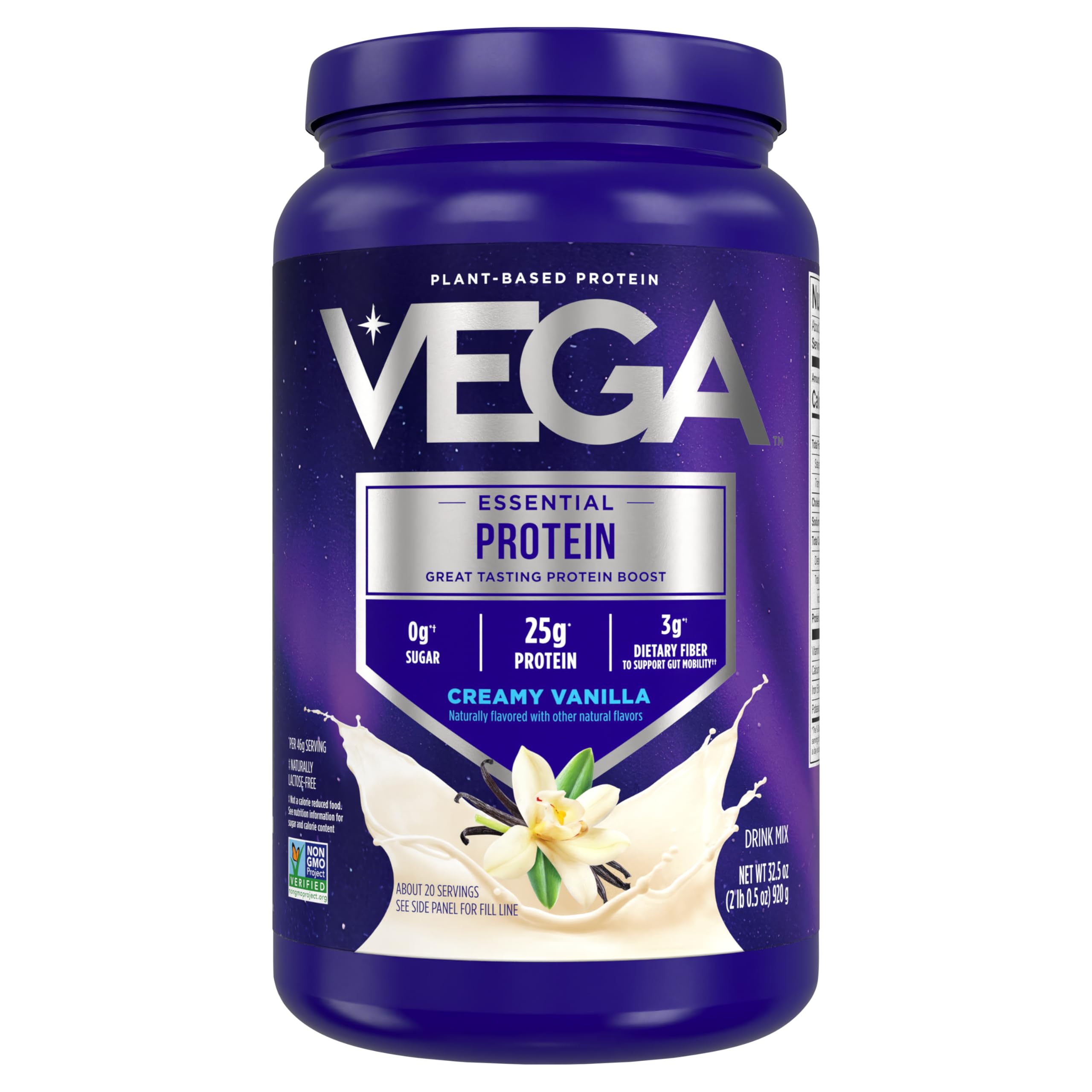 Foto 2 pulgar | Proteína En Polvo Vega Original Essential 25 G De Origen Vegetal 32 - Venta Internacional.