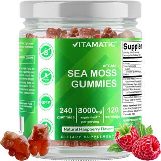 Foto 1 | Gomitas De Musgo Marino Irlandés Supplement Vitamatic 240 Gomitas Veganas - Venta Internacional.