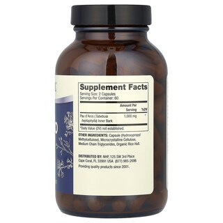 Foto 2 | Suplemento Dr. Mercola Pau D'arco 120 Cápsulas (500 Mg/cápsula) - Venta Internacional.