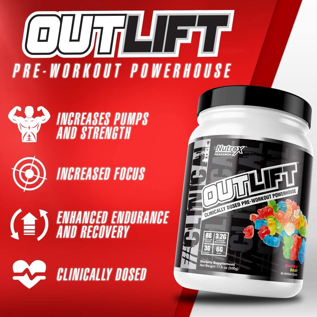 Foto 6 pulgar | Polvo Para Antes Del Entrenamiento Nutrex Research Outlift Miami Vice, 20 Porciones - Venta Internacional.