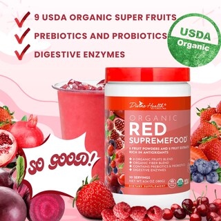 Foto 3 | Suplemento Divine Health Organic Red Supremefood 180 G - Venta Internacional.