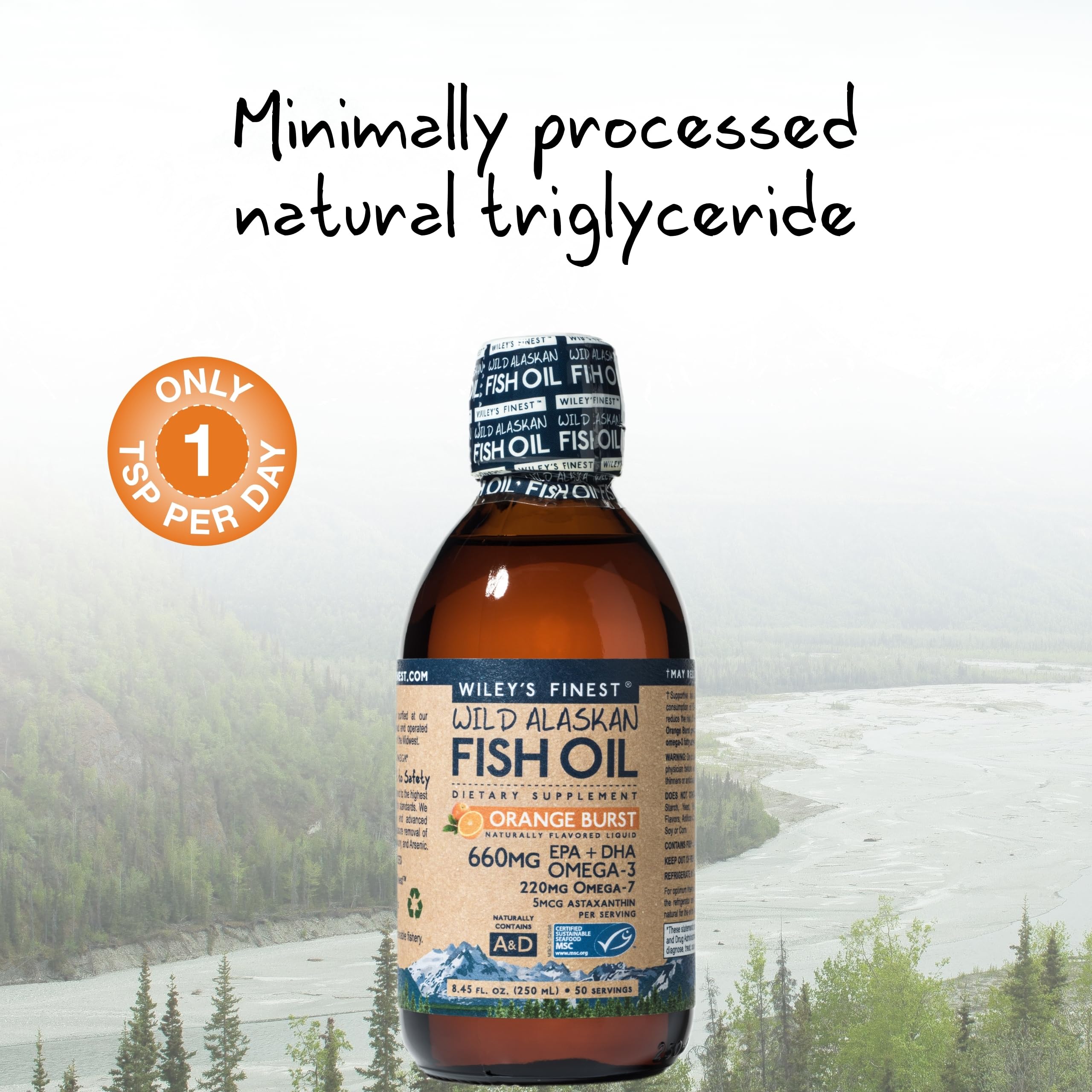Foto 4 pulgar | Complemente El Aceite De Pescado Wiley's Finest De 660 Mg De Ácidos Grasos Omega-3 Epa + Dha - Venta Internacional.