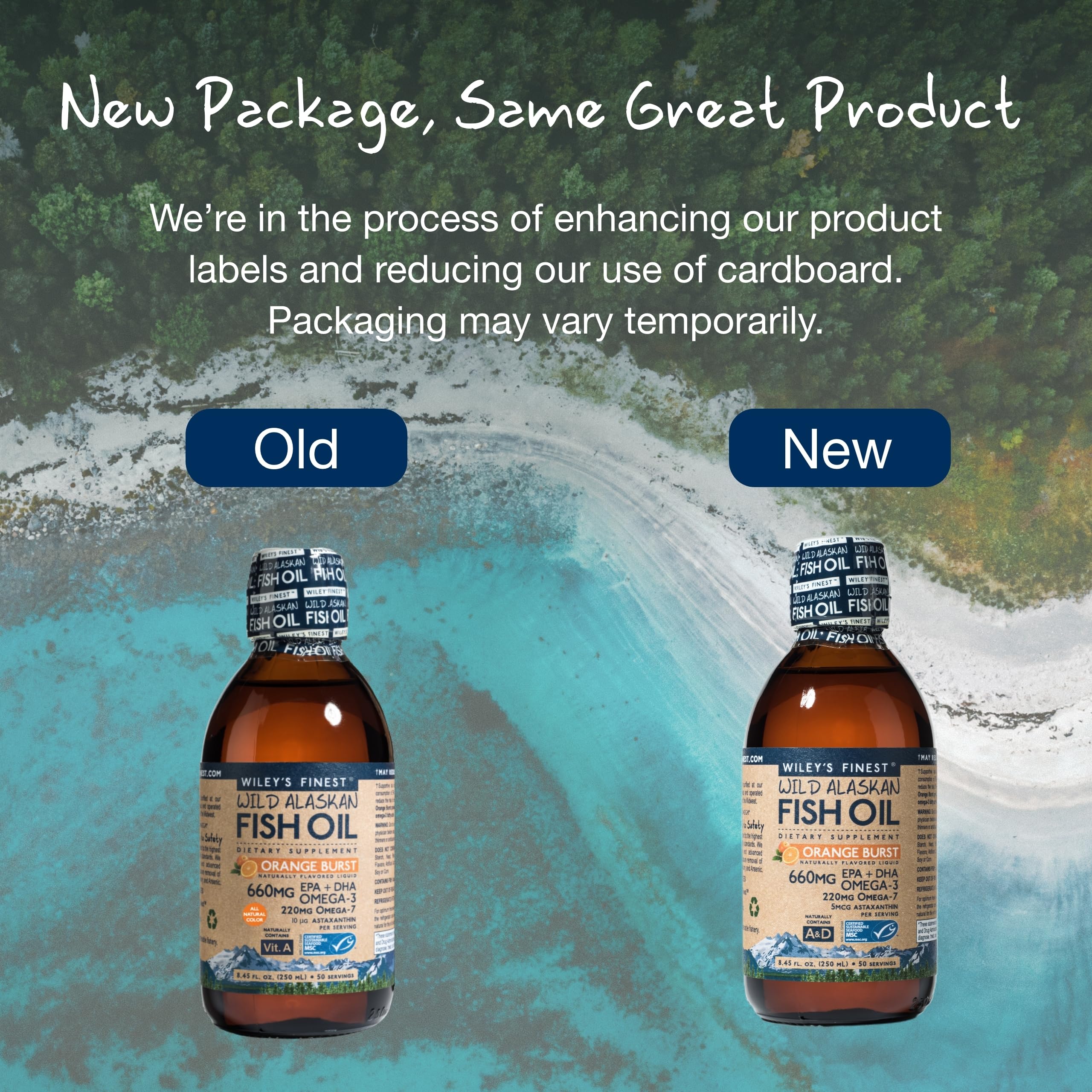Foto 7 | Complemente El Aceite De Pescado Wiley's Finest De 660 Mg De Ácidos Grasos Omega-3 Epa + Dha - Venta Internacional.