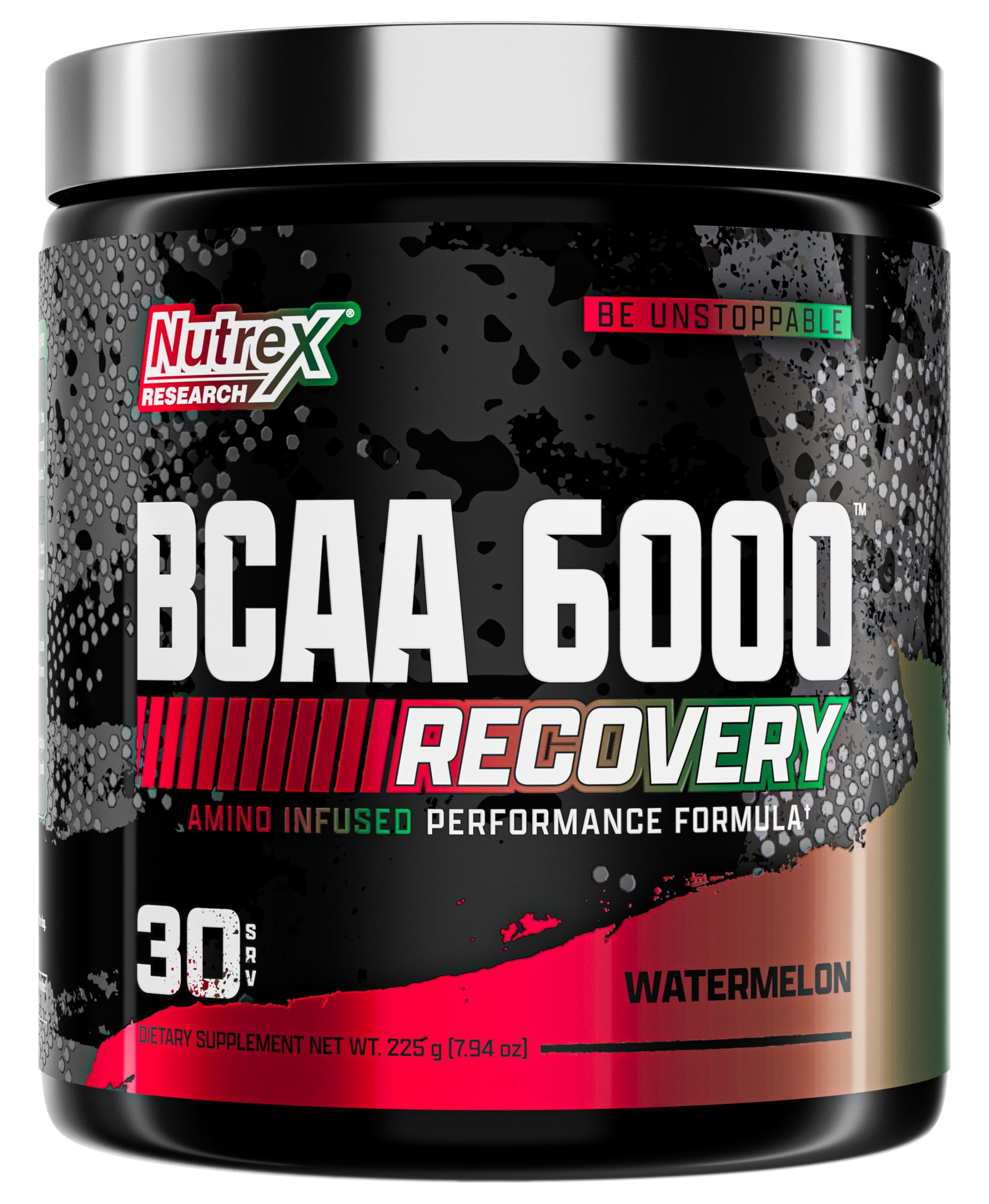 Foto 1 | Bcaa En Polvo Nutrex Research 6000 Aminoácidos, 180 G, Sandía - Venta Internacional.