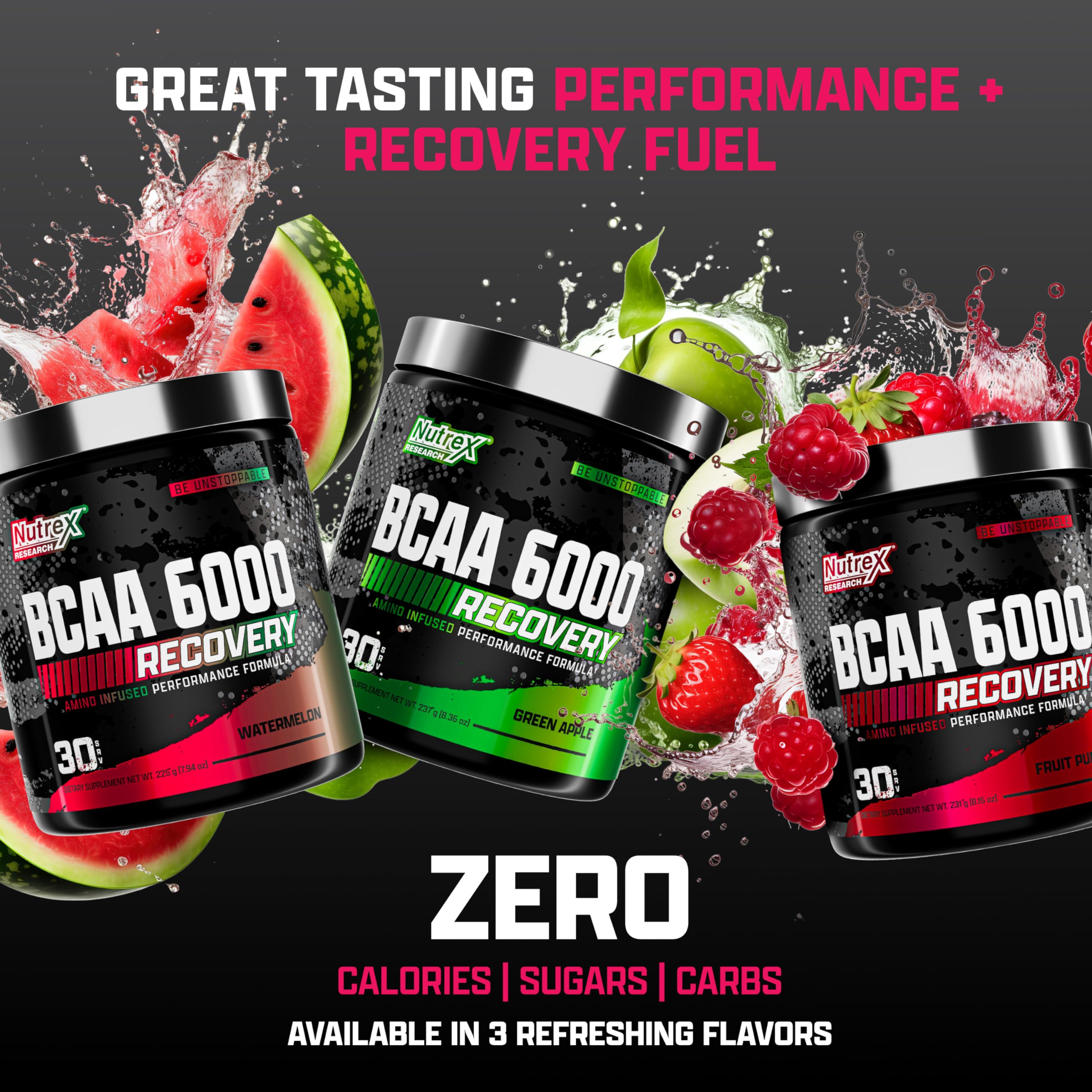 Foto 7 pulgar | Bcaa En Polvo Nutrex Research 6000 Aminoácidos, 180 G, Sandía - Venta Internacional.