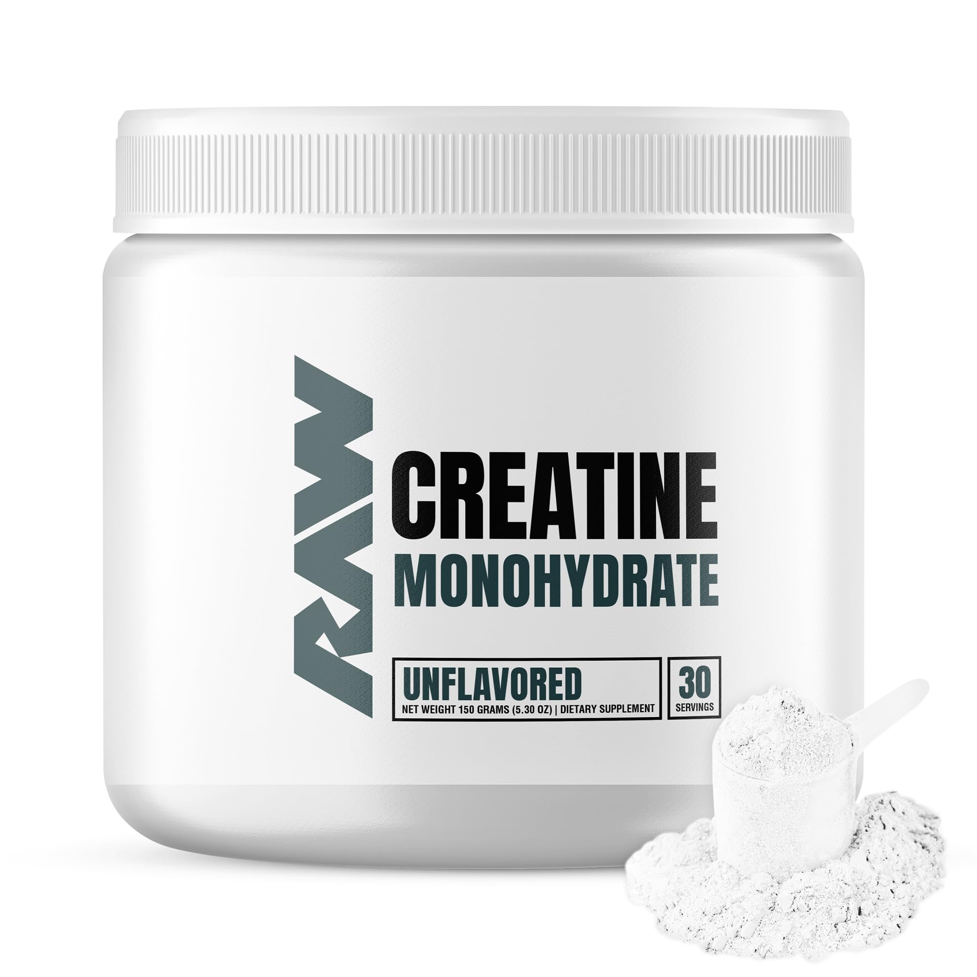 Foto 1 | Monohidrato De Creatina En Polvo Raw Nutrition Sin Sabor 150 G - Venta Internacional.