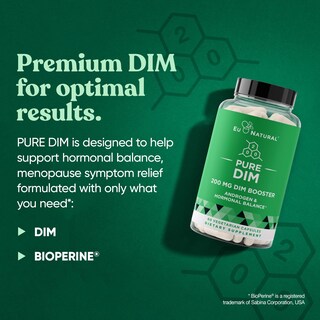 Foto 3 | Suplemento Eu Natural Dim Pure 200 Mg Para Mujeres Y Hombres 60 Cápsulas - Venta Internacional.
