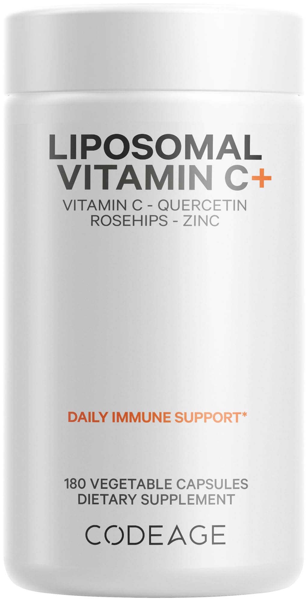 Foto 1 | Suplemento De Vitamina C Liposomal Codeage De 1500 Mg Con Zinc, 180 Cápsulas - Venta Internacional.