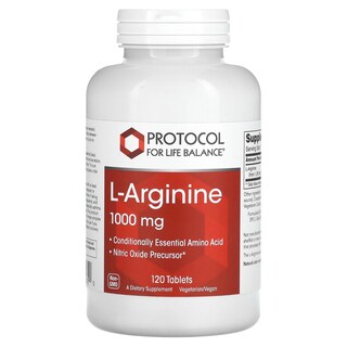 Foto 1 | Suplemento Protocol for Life Balance L-arginina 1000 Mg 120 Capsulas - Venta Internacional