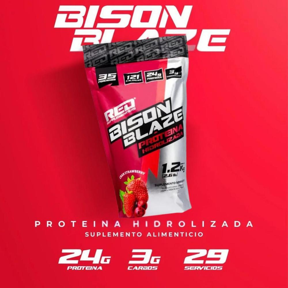 Foto 3 pulgar | Proteína Hidrolizada Red Supplementsrs 1.2 kg