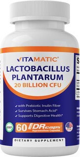 Foto 1 | Suplemento Vitamático Lactobacillus Plantarum 20b 60 Cápsulas - Venta Internacional.