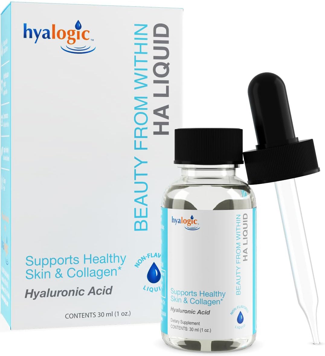 Foto 2 pulgar | Suplemento De Ácido Hialurónico Hialógico, 30 Ml, Vegano, Beauty Skin - Venta Internacional.