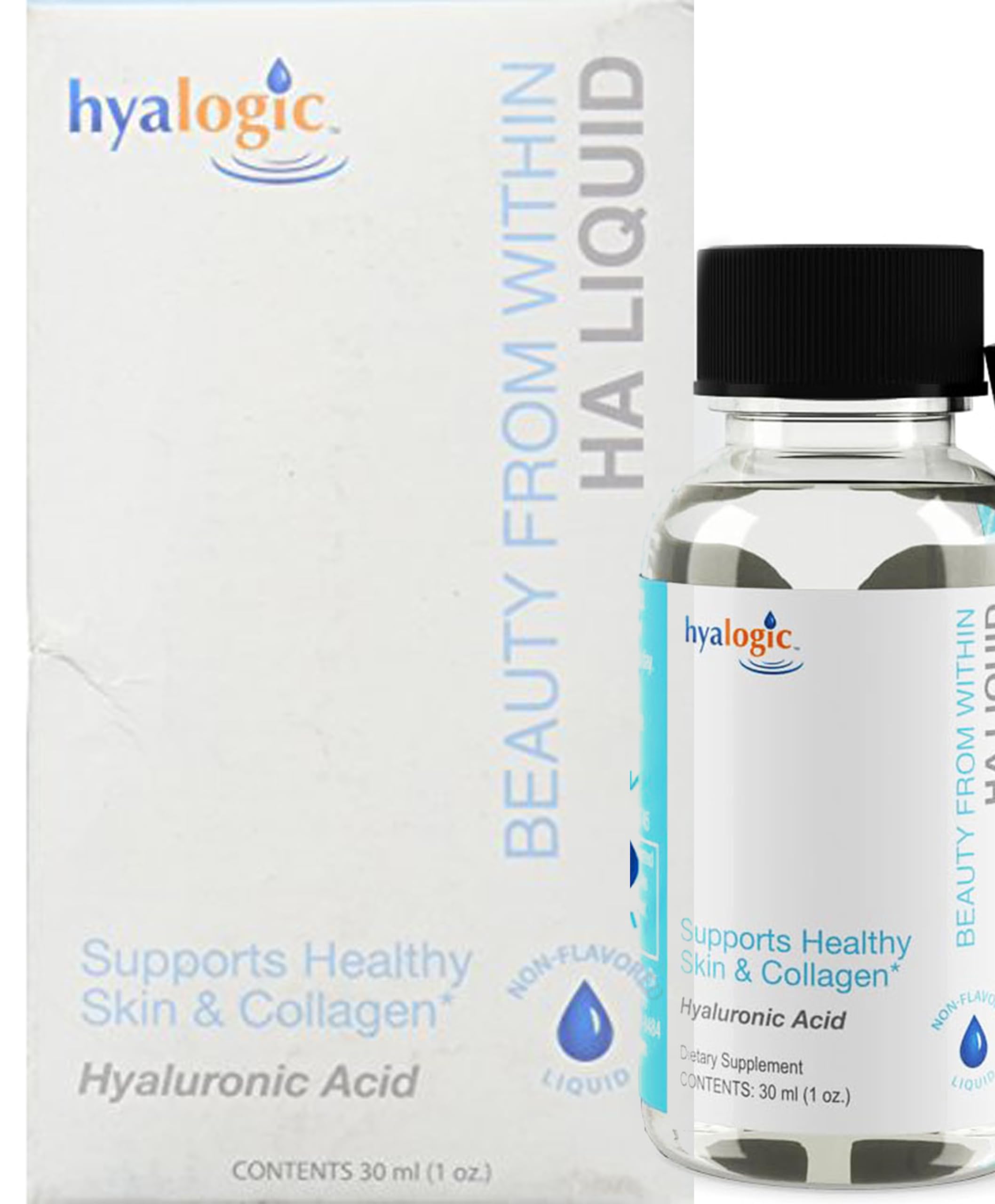 Foto 3 pulgar | Suplemento De Ácido Hialurónico Hialógico, 30 Ml, Vegano, Beauty Skin - Venta Internacional.