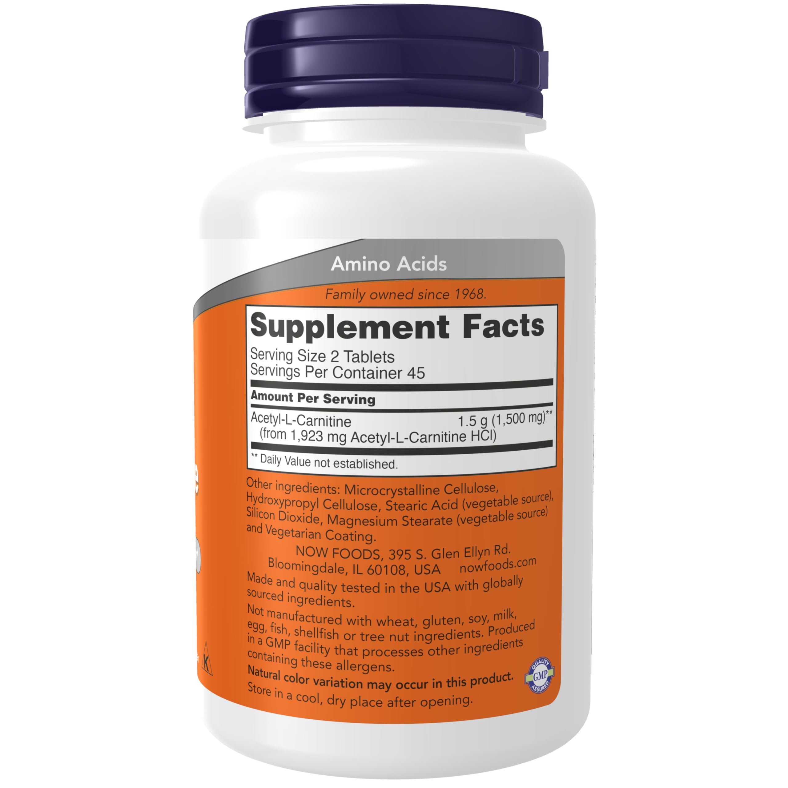Foto 3 pulgar | Acetil-l-carnitina De Supplements Now Foods 750 Mg 90 Comprimidos - Venta Internacional.