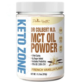 Foto 1 | Aceite Mct En Polvo Divine Health, Vainilla Francesa, 315 G, 30 Días - Venta Internacional.