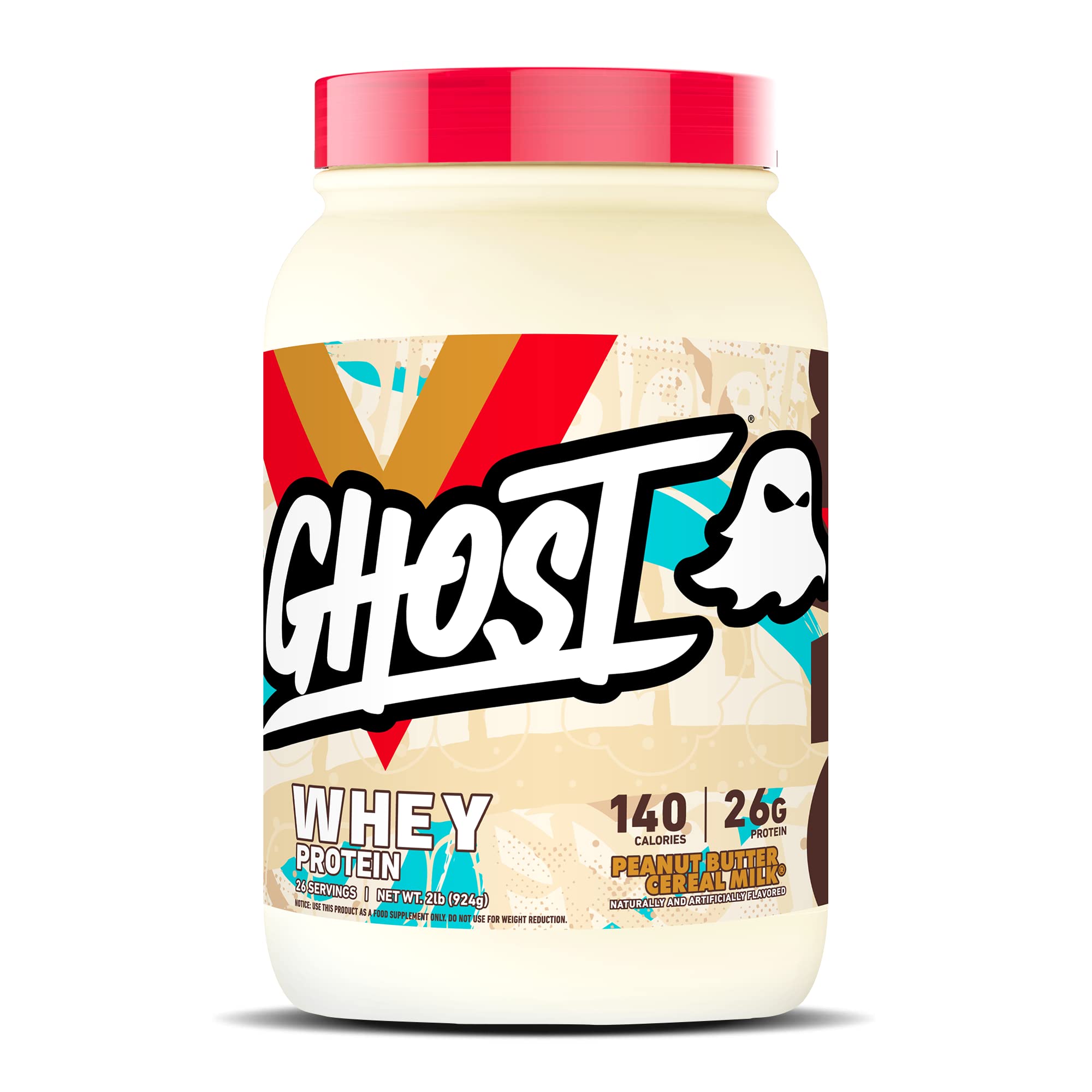 Foto 2 pulgar | Leche De Cereales Con Mantequilla De Cacahuete Ghost Whey, 2,2 Kg - Venta Internacional.
