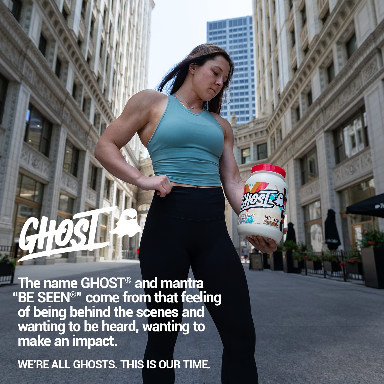 Foto 7 pulgar | Leche De Cereales Con Mantequilla De Cacahuete Ghost Whey, 2,2 Kg - Venta Internacional.