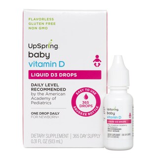Foto 1 | Gotas De Vitamina D3 Upspring Baby 400 Ui Para Bebés De 0 A 12 Millones - Venta Internacional.