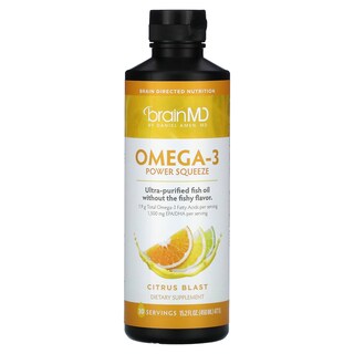 Foto 1 | Suplemento Brainmd Omega-3 Power Squeeze Citrus Blast De 450 Ml - Venta Internacional.