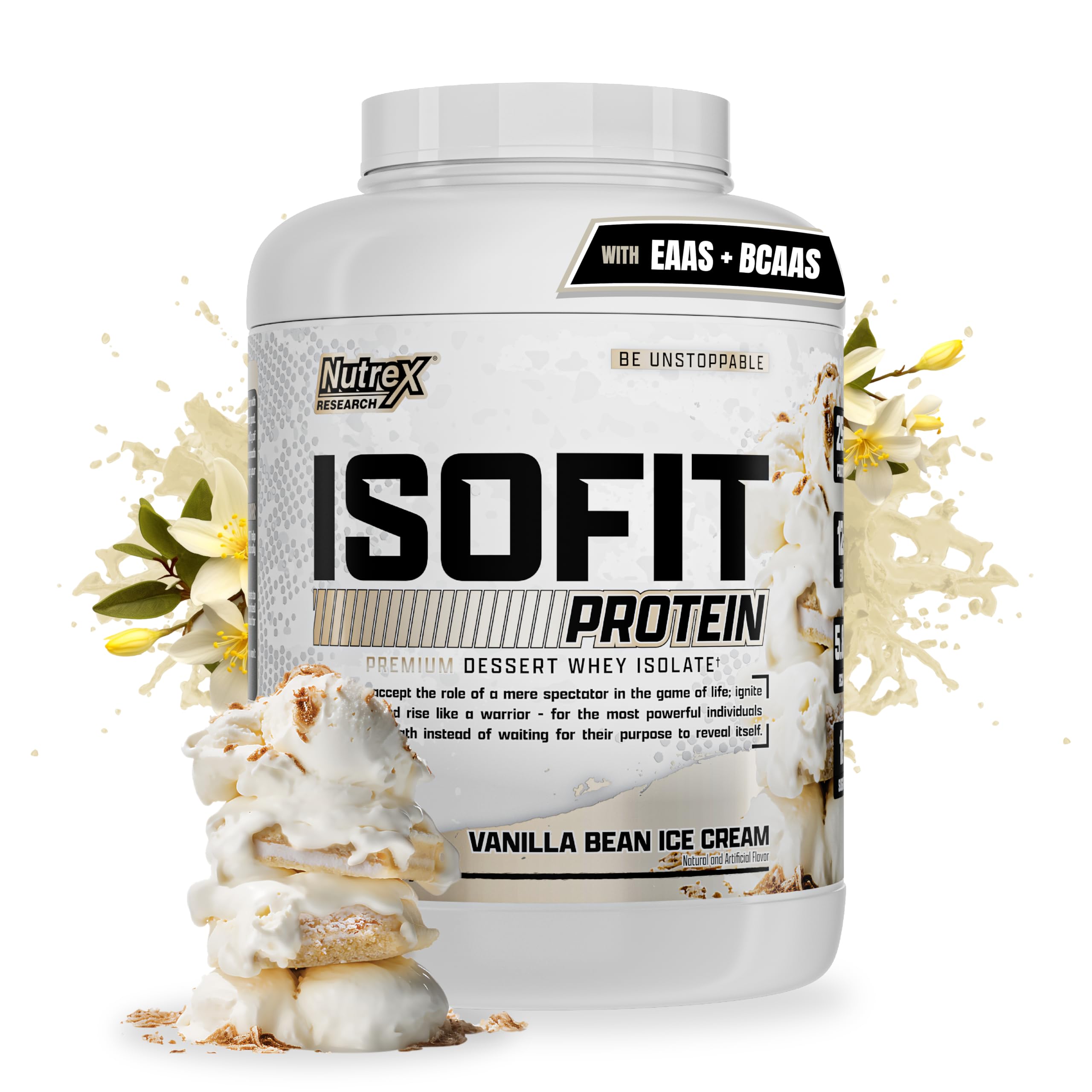Foto 1 | Proteína En Polvo Nutrex Research Isofit 100% Whey Isolate - Venta Internacional.