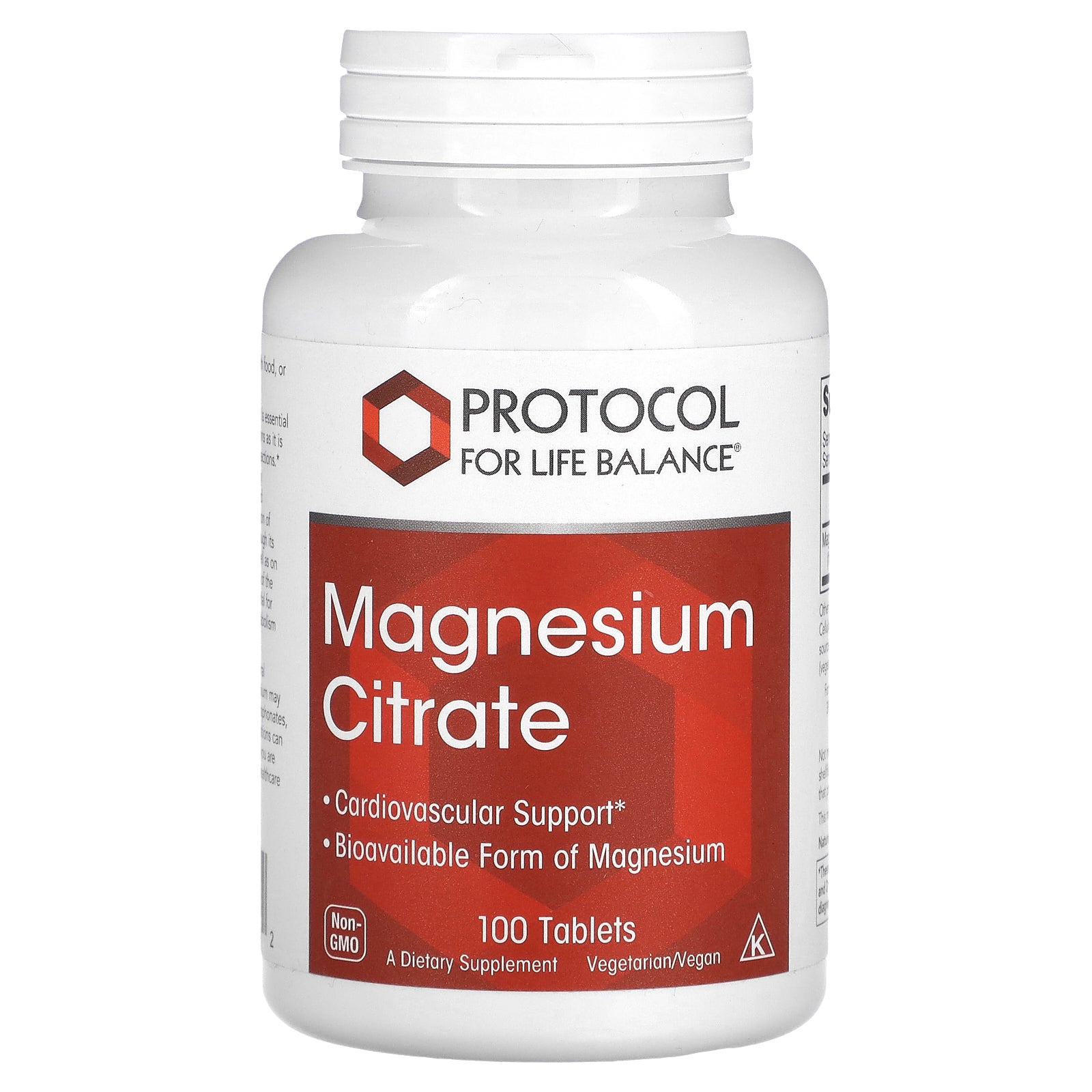 Foto 2 pulgar | Suplemento Protocol Life Balance Citrato de Magnesio 200 Mg 100 Capsulas - Venta Internacional