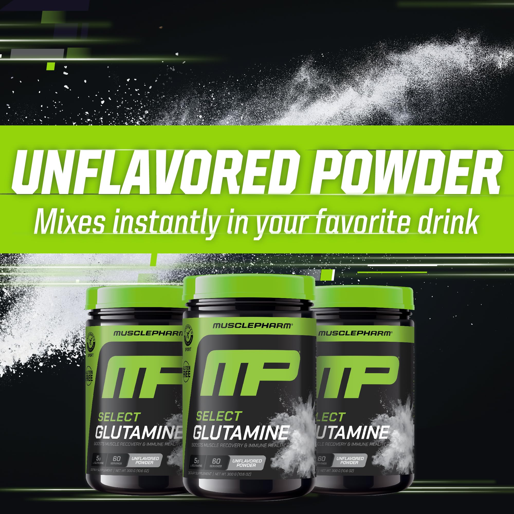 Foto 7 pulgar | Suplemento Musclepharm Glutamina L-glutamina En Polvo 300 G - Venta Internacional.