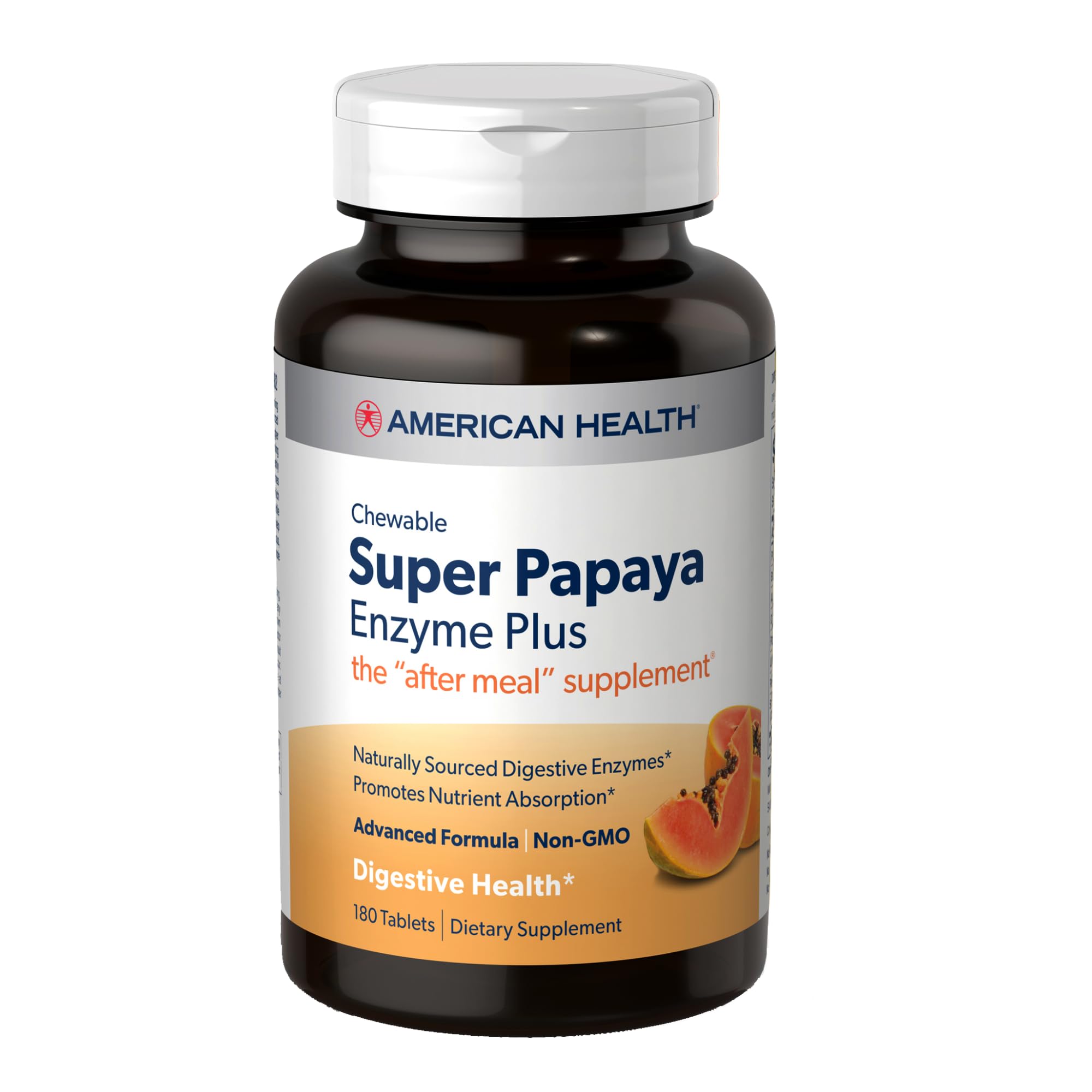 Foto 1 | Suplemento American Health Super Papaya Enzyme Plus 180 Tabletas - Venta Internacional.